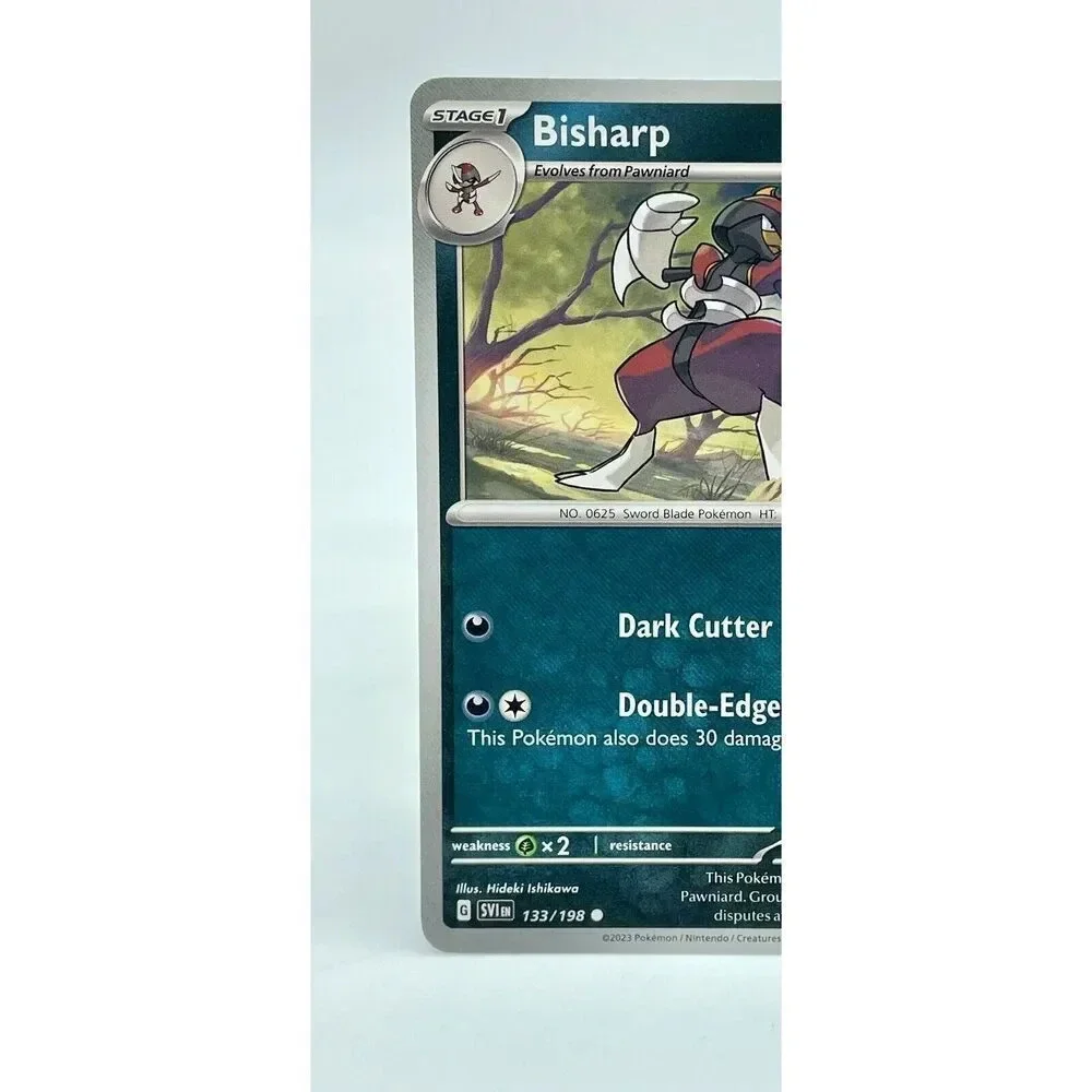 Bisharp 133/198 Common Scarlet & Violet Non-Holo Pokémon TCG Mint‎ Unplayed